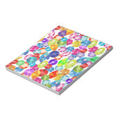 Bloc-note strass arc-en-ciel (Tourné)