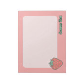 Bloc-note Strawberry Icon Notepad (Tourné)