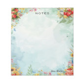 Bloc-note Strawberry Sweet Treat Blank Notepad (Devant)