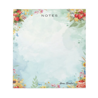 Bloc-note Strawberry Sweet Treat Blank Notepad