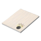 Bloc-note STRIKE! Bowling Ball And Pins (Tourné)