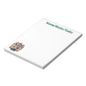 Bloc-note Strong Mechanic – Muscular Mechanic Notepad (Tourné)