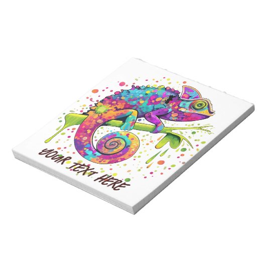 Bloc-note Style d'aquarelle des teintures Chameleon (Tourné)