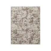 Bloc-note Style Désert Camouflage Numérique Décor Beige (Tourné)
