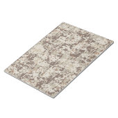 Bloc-note Style Désert Camouflage Numérique Décor Beige (Incliné)