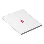 Bloc-note Style floral, ArtyClick Crimson, Or léger (Incliné)