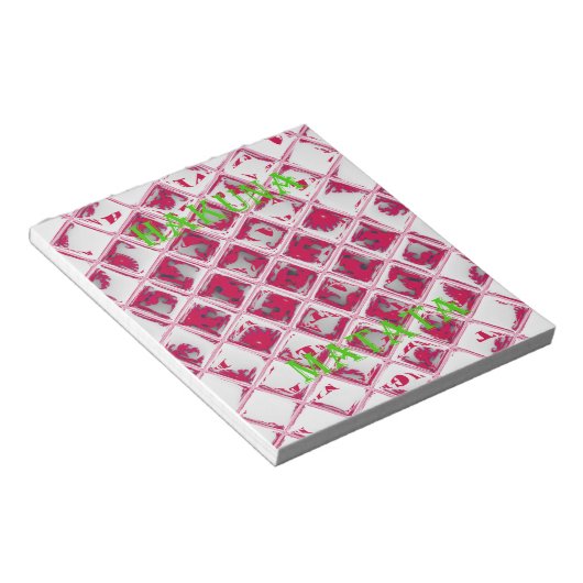 Bloc-note Style Red Hakuna Matata (Incliné)