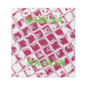 Bloc-note Style Red Hakuna Matata (Devant)