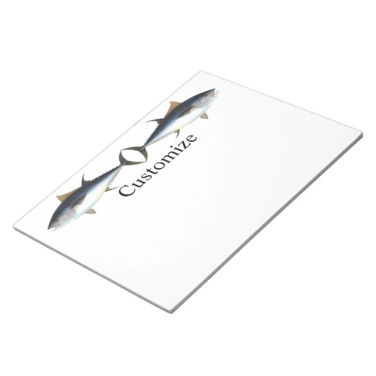 Bloc-note Style Thon Bigeye Thunder_Cove (Incliné)