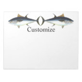 Bloc-note Style Thon Bigeye Thunder_Cove (Devant)