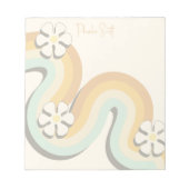 Bloc-note Stylish Cute Trendy Girly Retro Simple (Devant)