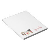 Bloc-note Stylish Cute Unique Trendy Simple  (Incliné)