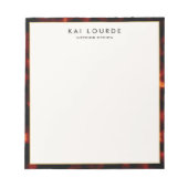 Bloc-note Stylish Elegant Tortoiseshell (Devant)