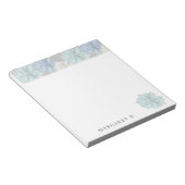 Bloc-note Succulents Art Pattern Custom (Incliné)