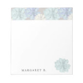 Bloc-note Succulents Art Pattern Custom (Devant)