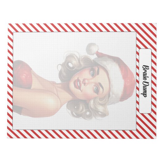 Bloc-note Sucre de canne Noël (Devant)