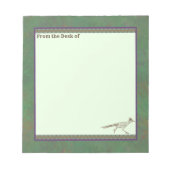 Bloc-note Sud-ouest Roadrunner Sagebrush Green (Devant)