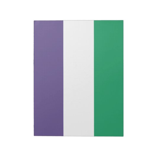 Bloc-note Suffragette Flag (Tourné)