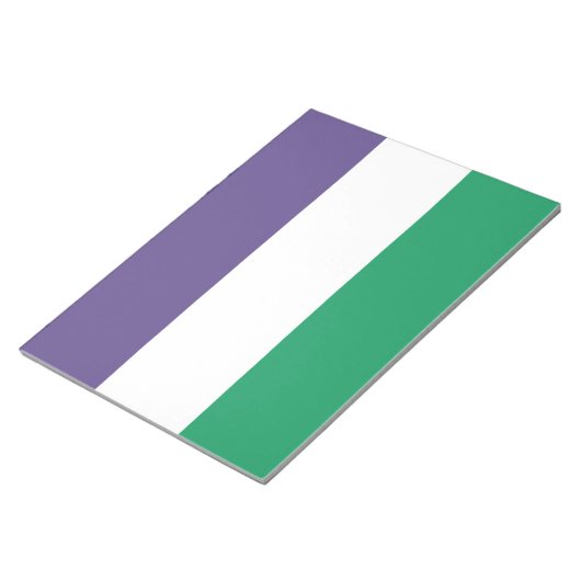 Bloc-note Suffragette Flag (Incliné)