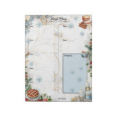 Bloc-note Sugar Coat It 7 Day Blank Meal Planner (Tourné)