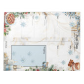 Bloc-note Sugar Coat It 7 Day Blank Meal Planner (Devant)