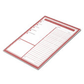 Bloc-note Suivi budgétaire mensuel (Incliné)