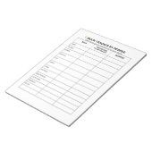 Bloc-note Suivi de la Lune Notepad (Incliné)