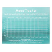 Bloc-note Suivi De L'Humeur Utile Pour Les Symptômes De Trou (Devant)