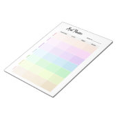 Bloc-note Suivi de perte de poids personnalisable et planifi (Incliné)