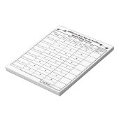 Bloc-note Suivi du volume de levage de poids AMRAP. (Tourné)