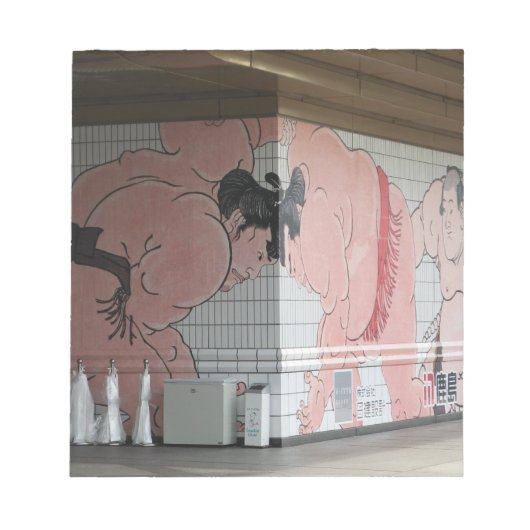 Bloc-note Sumo Mural Art (Devant)