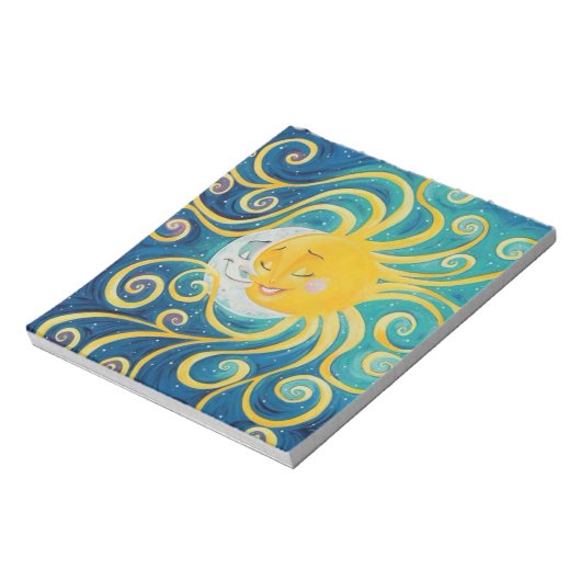 Bloc-note Sun Moon (Tourné)
