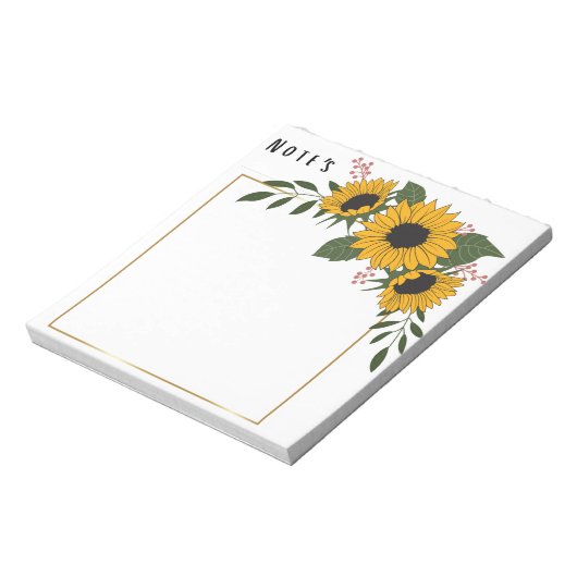Bloc-note Sunflower Sticky Note's (Tourné)