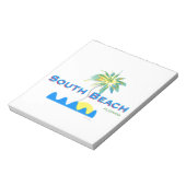 Bloc-note Sunny South Beach, Floride (Tourné)