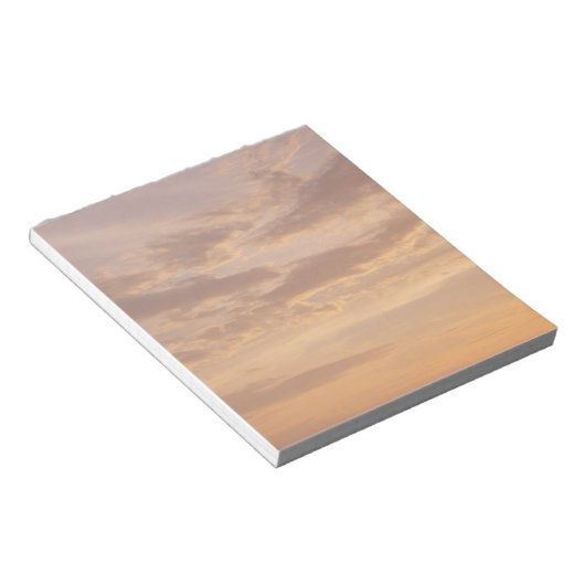 Bloc-note Sunset Clouds II Pastel Nature Abstraite (Incliné)