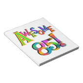 Bloc-note Super 85 T-shirts et cadeaux d'anniversaire (Incliné)