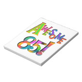 Bloc-note Super 85 T-shirts et cadeaux d'anniversaire (Tourné)