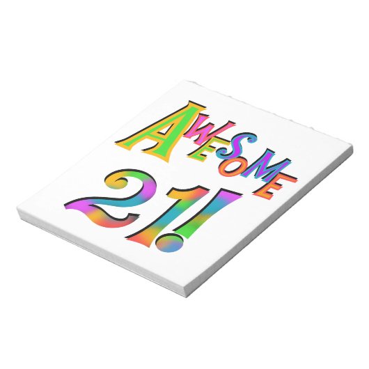 Bloc-note Superbe 21 T-shirts et cadeaux d'anniversaire (Tourné)