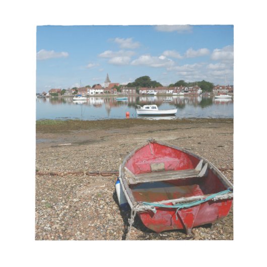 Bloc-note Superbe Bosham Harbour Angleterre (Devant)