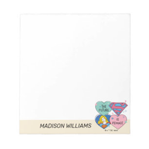 Bloc-note Supergirl Out of This World Retro Graphic