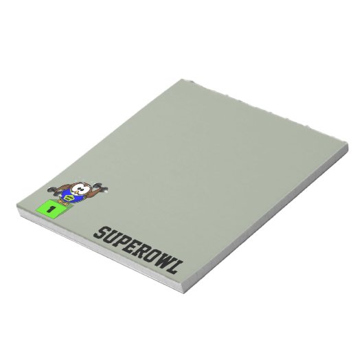 Bloc-note SuperOwl (Tourné)