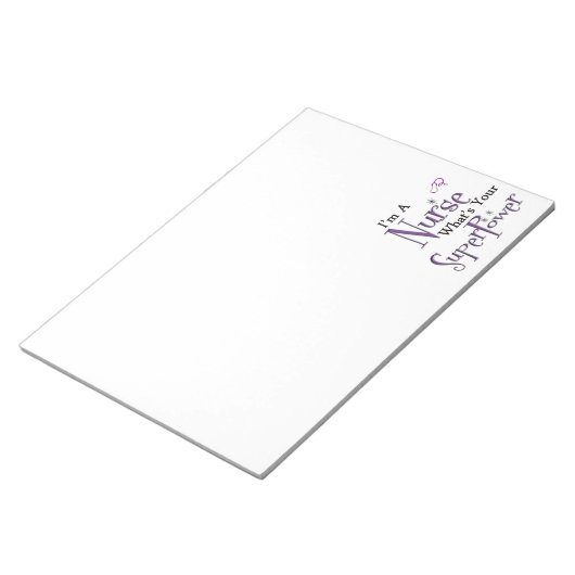 Bloc-note Superpuissance de Nurse (Incliné)