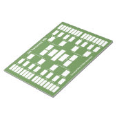 Bloc-note Support de tournoi sportif - 32 équipes (Incliné)