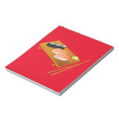 Bloc-note Sushi cuisine japonaise mignonne (Tourné)