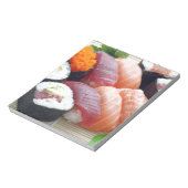 Bloc-note Sushi Japonais Alimentation asiatique Raw Sashimi  (Tourné)