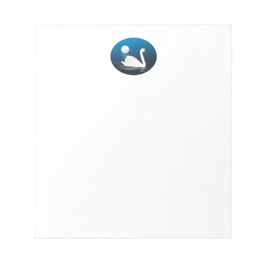 BLOC-NOTE SWAN DANS LE NOTEPAD LUMINEUX (Devant)