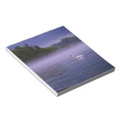 Bloc-note Swan sur le lac (Incliné)