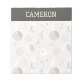 Bloc-note Sweat Dream Bunnies Dans Motif spatial (Devant)