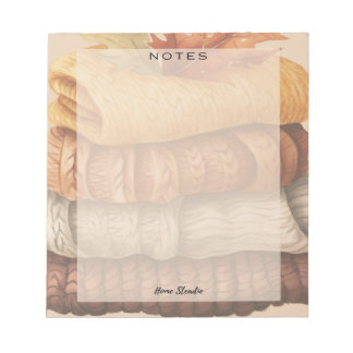 Bloc-note Sweater Weather Blank Notepad