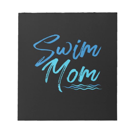 Bloc-note Swim Maman Nager Drôle Mignonne Cadeau (Devant)